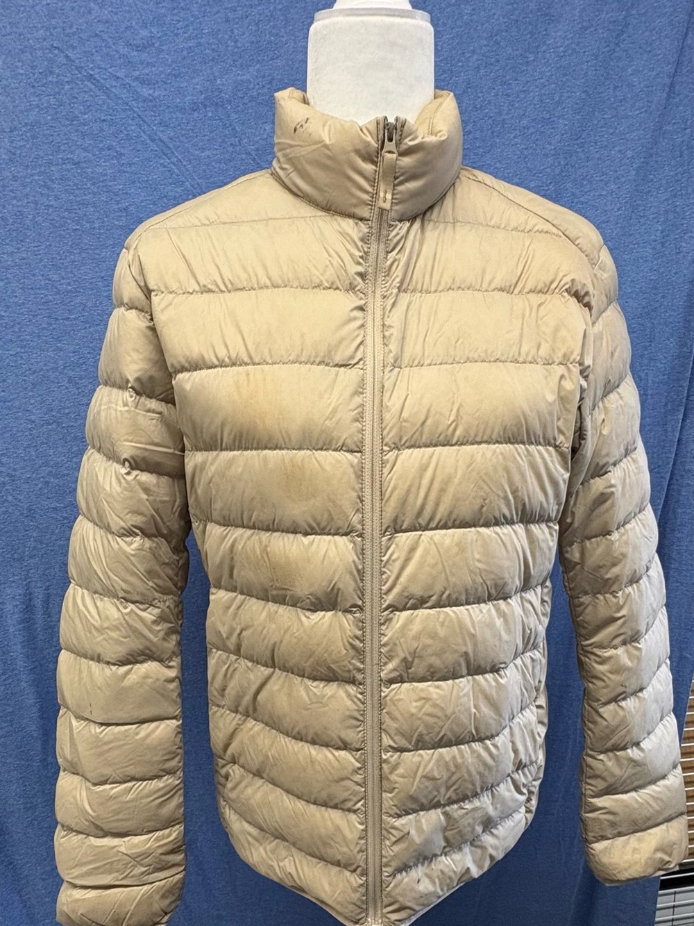 Uniqlo Women's Quilted Puffer Jacket - Beige